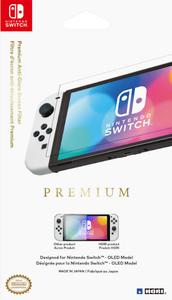 Protecteur d'écran antireflet (Nintendo Switch - Modèle OLED) Protecteur d'écran antireflet (Nintendo Switch - Modèle OLED)